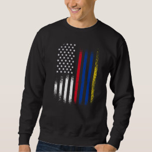 Kolumbianischer amerikanischer spanischer Monat de Sweatshirt