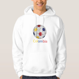 Kolumbianischer Fußball Hoodie