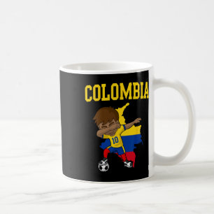 Kolumbianischer Fußball Kolumbianischer Fußll Dabb Kaffeetasse