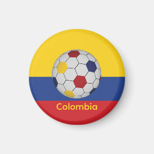 Kolumbianischer Fußball Magnet