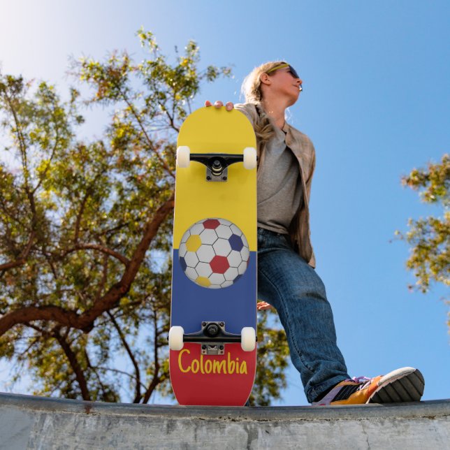 Kolumbianischer Fußball Skateboard (Außenbereich 1)