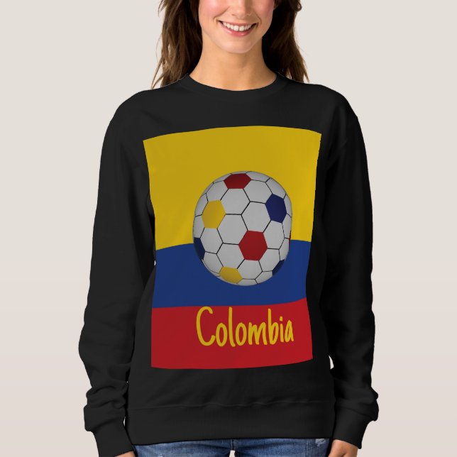 Kolumbianischer Fußball Sweatshirt (Vorderseite)