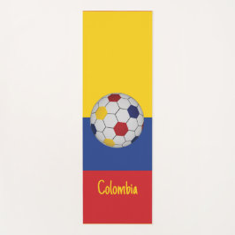 Kolumbianischer Fußball Yogamatte