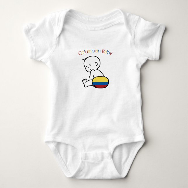 Kolumbianisches Baby Strampler (Vorderseite)