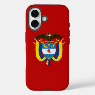 kolumbianisches Wappen iPhone 16 Hülle