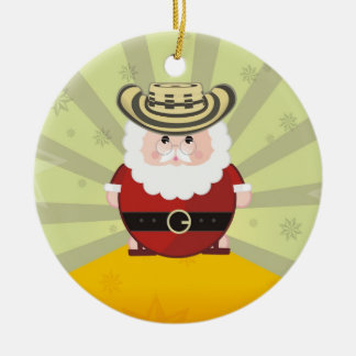 kolumbianisches Weihnachten Keramik Ornament
