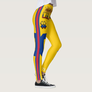 Kolumbien 2026 Global Cup: Goldener Pokal & Trikot Leggings