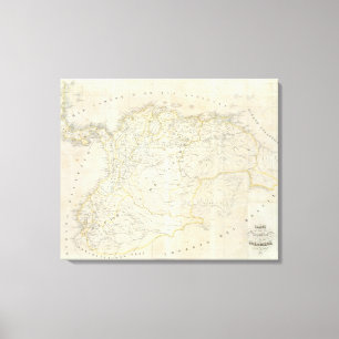 Kolumbien 3 leinwanddruck