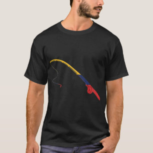 Kolumbien Angeln T-Shirt