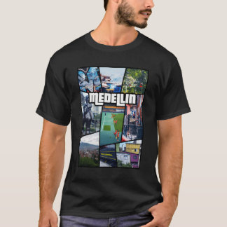 Kolumbien Antioquia Medellin City T-Shirt Südameri