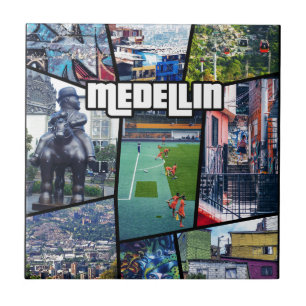 Kolumbien Antioquia Medellin Fliese