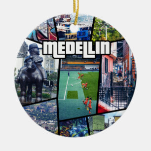 Kolumbien Antioquia Medellin Keramik Ornament