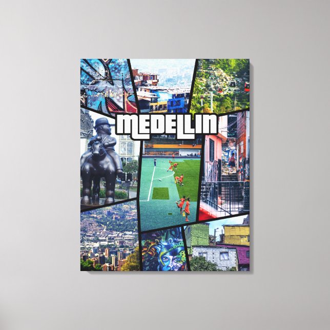 Kolumbien Antioquia Medellin Leinwanddruck (Vorderseite)