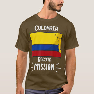 Kolumbien Bogota Mormon LDS Mission Missionar T-Shirt