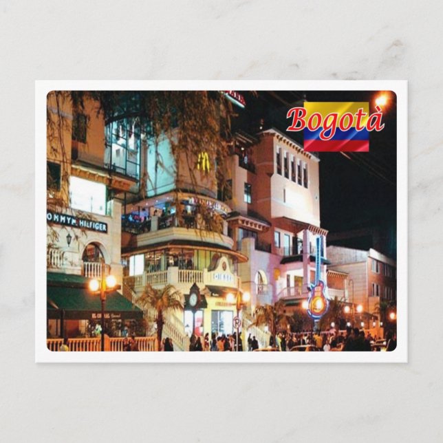 Kolumbien - Bogotà - Postkarte (Vorderseite)