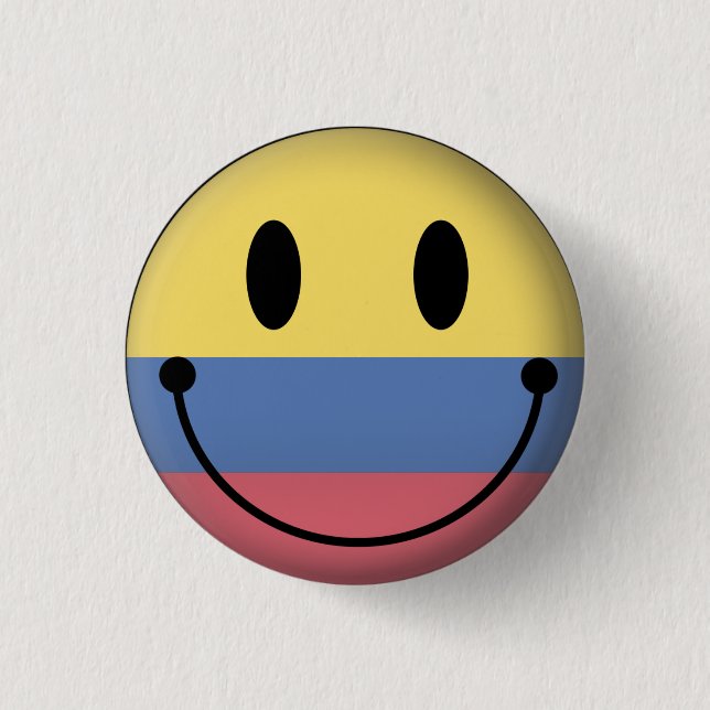 Kolumbien Button (Vorderseite)