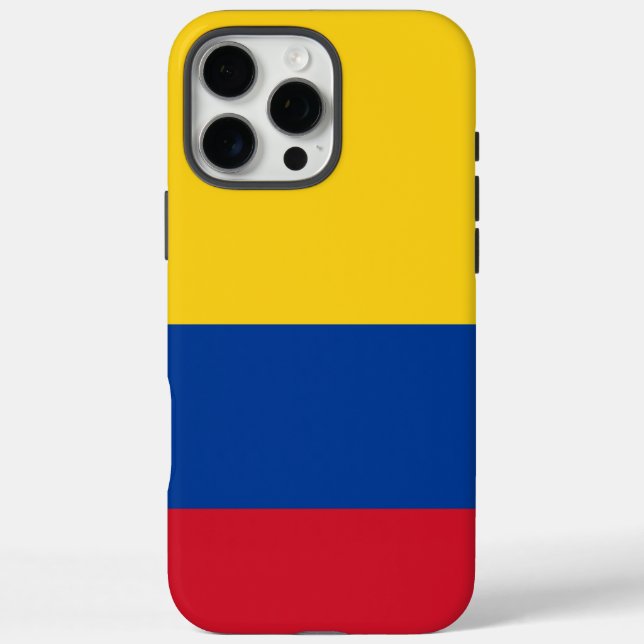 Kolumbien Case-Mate iPhone Hülle (Rückseite)