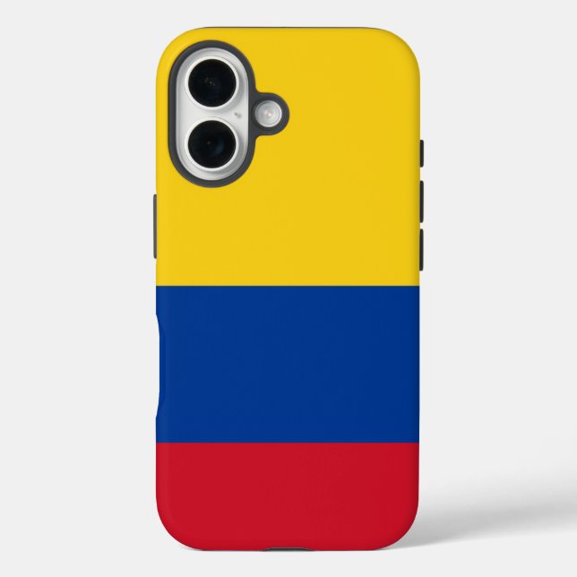 Kolumbien Case-Mate iPhone Hülle (Rückseite)