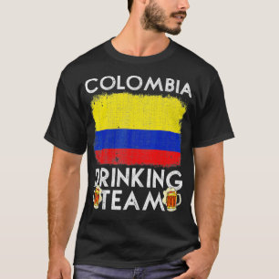 Kolumbien Drink Team Design Kolumbianischen Drink T-Shirt