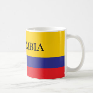 Kolumbien-Fahne-Tasse Kaffeetasse