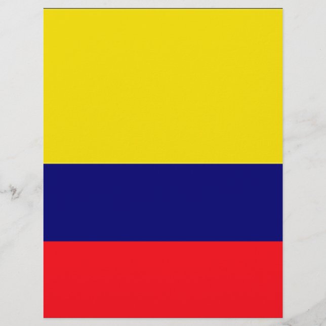 Kolumbien-Flagge (Vorderseite)