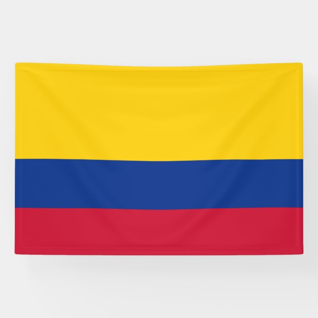 Kolumbien-Flagge Banner (Horizontal)