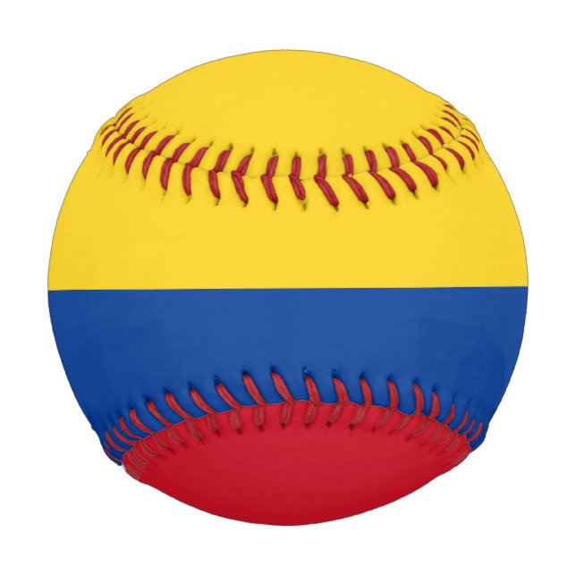 Kolumbien-Flagge Baseball (Vorderseite)