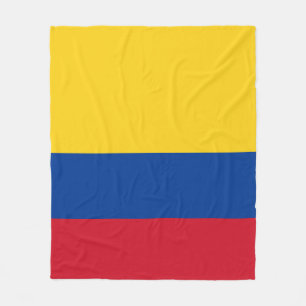 Kolumbien-Flagge Fleecedecke