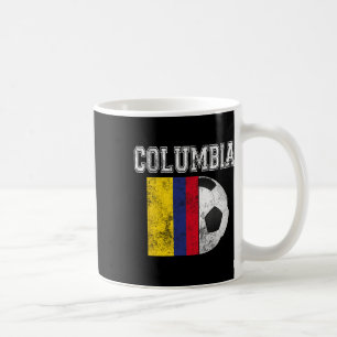 Kolumbien-Flagge - Fußball Kaffeetasse