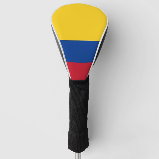 Kolumbien-Flagge Golf Headcover (Vorderseite)