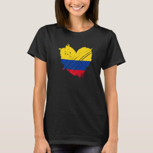 Kolumbien Flagge I Liebe Es ist in meiner DNA Kolu T-Shirt