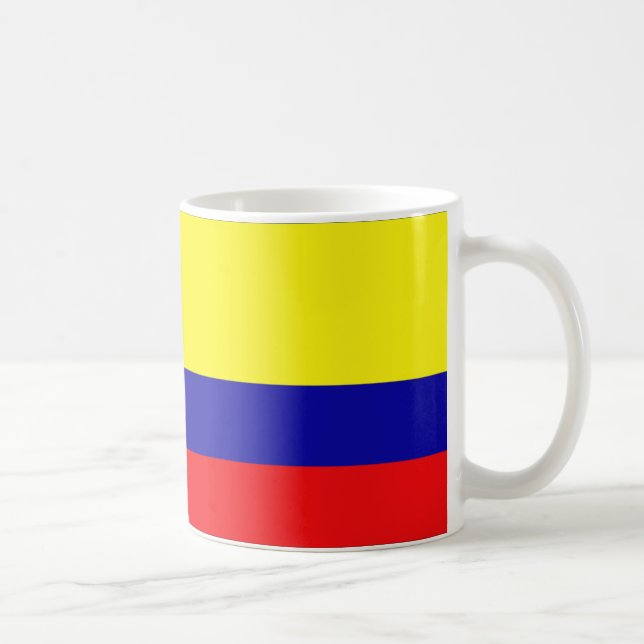 Kolumbien-Flagge Kaffeetasse (Rechts)