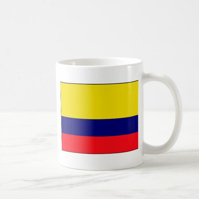 Kolumbien-Flagge Kaffeetasse (Rechts)