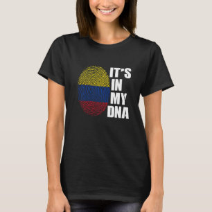 Kolumbien Flagge kolumbianischen Eltern Vorfahren T-Shirt