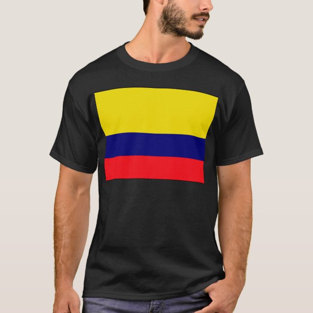 Kolumbien-Flagge T-Shirt (Vorderseite)