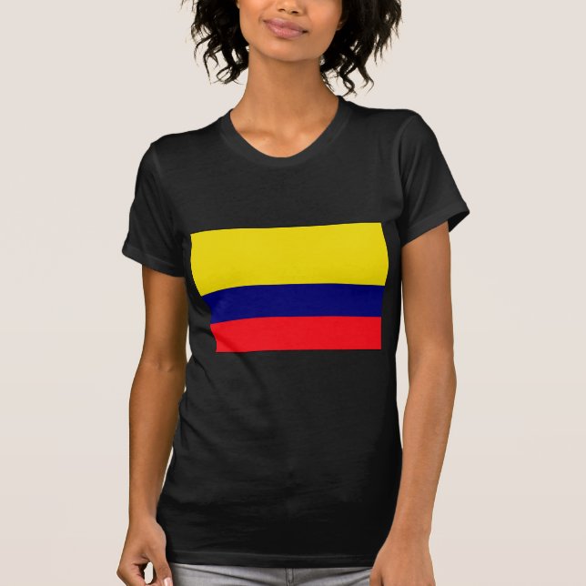 Kolumbien-Flagge T-Shirt (Vorderseite)