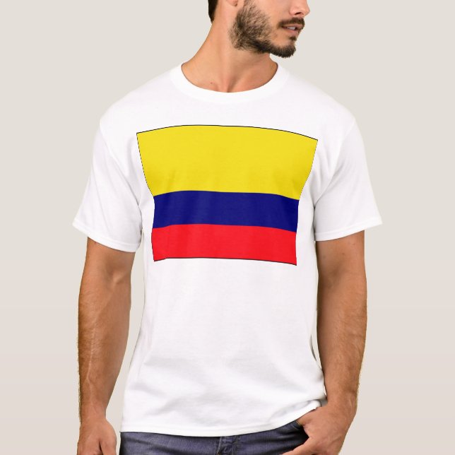Kolumbien-Flagge T-Shirt (Vorderseite)