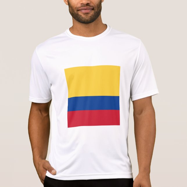 Kolumbien-Flagge T-Shirt (Vorderseite)