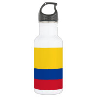 Kolumbien Flaggenfreie Flasche