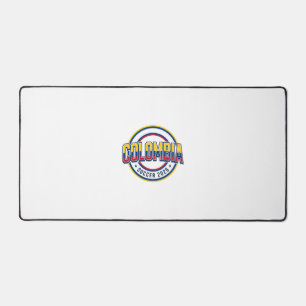Kolumbien Fußball 2026 Fußball Fett Land Typograph Schreibtischunterlage