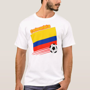 Kolumbien-Fußball-Team T-Shirt