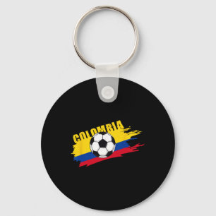 Kolumbien Fußball, Trikot Kolumbianischer Fußball Schlüsselanhänger