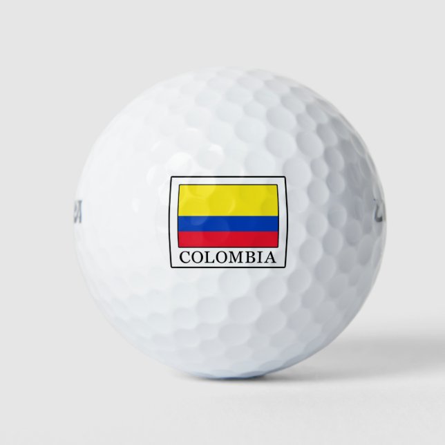 Kolumbien Golfball (Vorderseite)