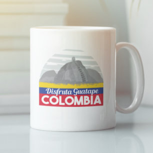 Kolumbien Guatape Vintage Travel Kaffeetasse