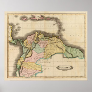 Kolumbien, Guayana Poster