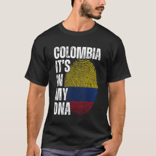 Kolumbien ist in meiner DNA, die kolumbianische Mä T-Shirt