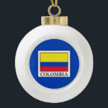 Kolumbien Keramik Kugel-Ornament<br><div class="desc">Kolumbien</div>