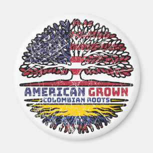 Kolumbien Kolumbien USA USA Vereinigte Staaten Magnet