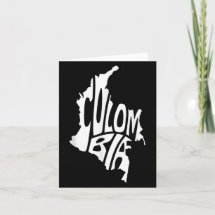 Kolumbien Map Zitat Grafische kolumbianische Kontu Karte