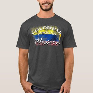 Kolumbien Medellin Mormon LDS-Mission T-Shirt